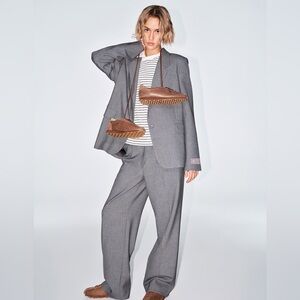 The Effortless Pant- Wilfred- Aritzia- Light Birch
